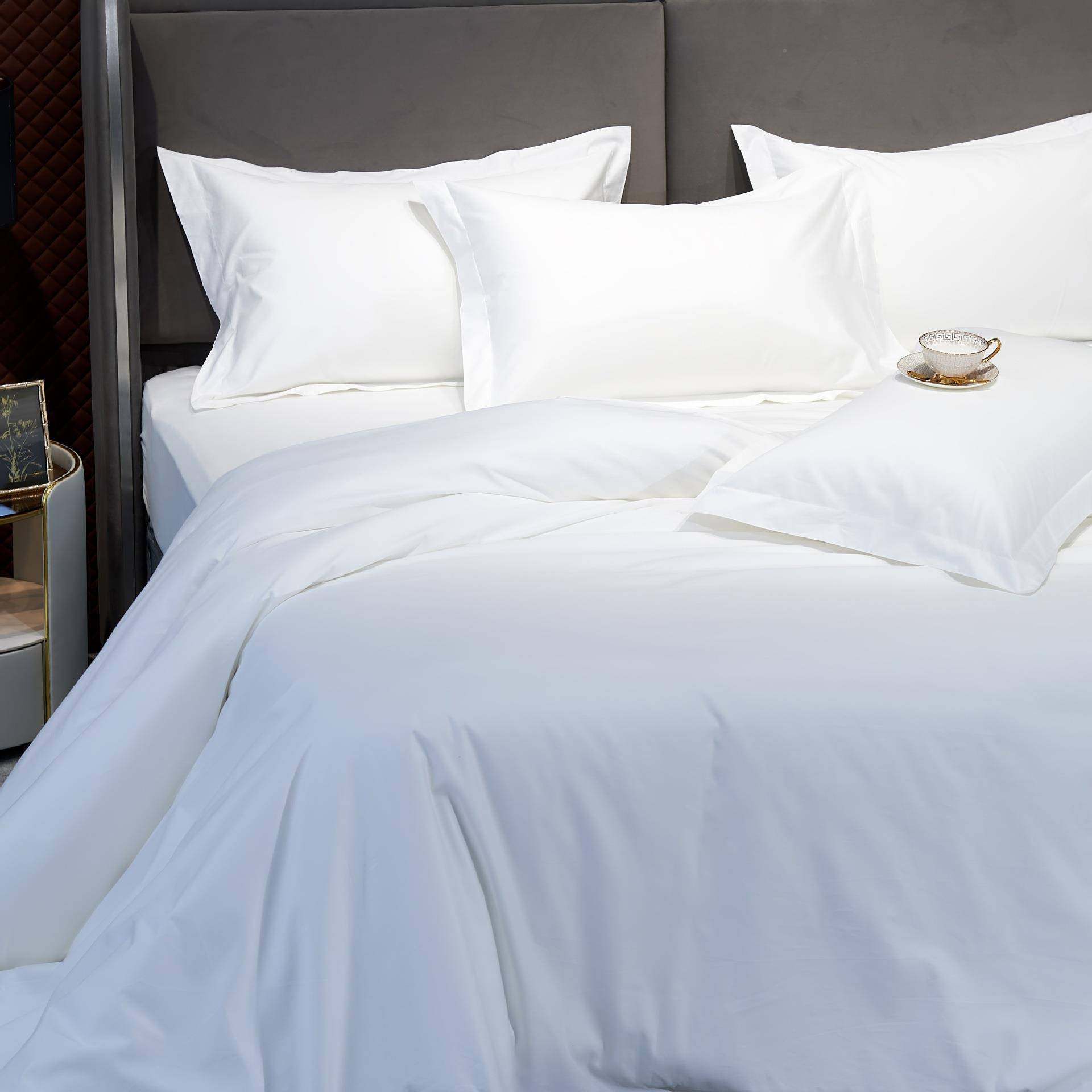 被套单件纯白色棉棉酒店馆用床上品床单被子被宾F5MH8675罩贡五缎,床上用品,床品套件/四件套/多件套,淘宝优惠券,粉丝福利购,淘宝优惠卷