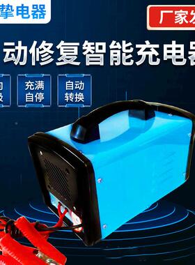 300A动无极型12v24v自转换不分正负15942极充满自大功停率型能智