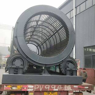 无轴滚筒料筛泥石砂1.2×6石滚筒筛沙机式移动矿山石炭分离筛煤选