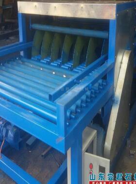 OQE全自动砌块切割机机多片加气块型切割设备输送带机型尝君械