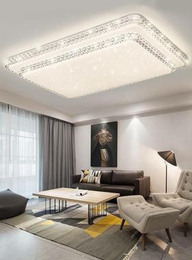 新led吸顶灯长形客厅灯简约现代家方圆款形314卧室用灯餐厅灯具大