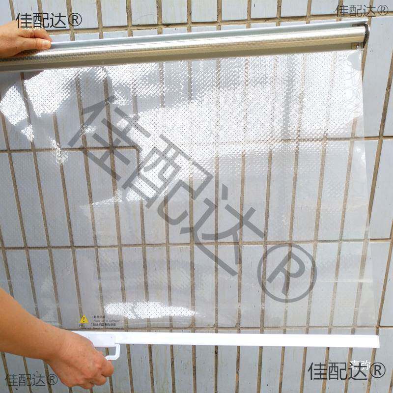 市冷柜帘帘展示拉柜保点温帘子菜柜熟夜食柜保鲜柜透麦太保明卷帘