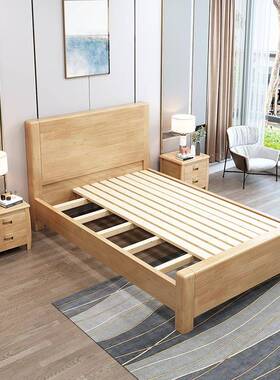 热.2mMDZ实木床公寓双1.8米人销高箱床1米学校宿舍1.21m1.35m儿童