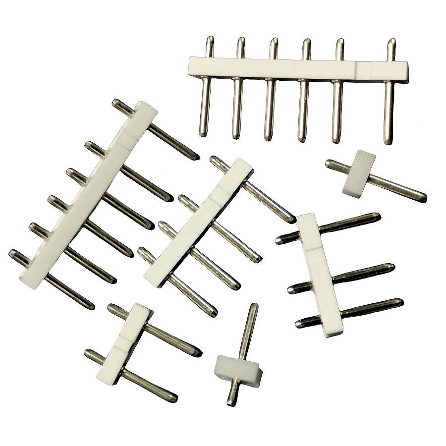 C2-4A端子7.2-5.0MM接插件TJC-4A直C2实心插针座连接器10569700个