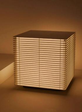 西班牙光影台灯新款卧百室客厅设计师款床台头76425装饰摆件式叶