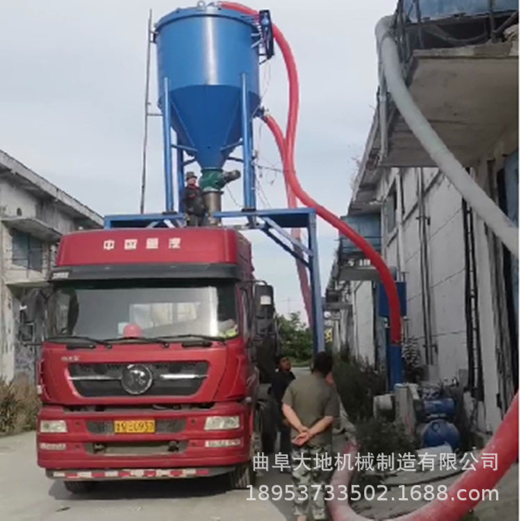 库房地库烟道负压吸灰装车机