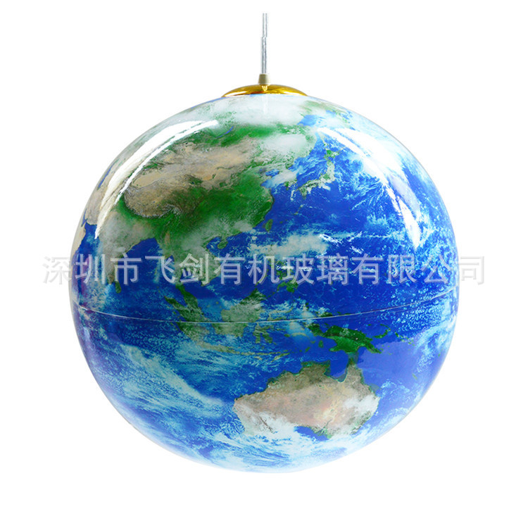 亚克力拼接八大行星吊球