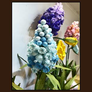 布新款真绿植树信风子婚庆装饰场地置KAV橱窗仿道具直播间背景