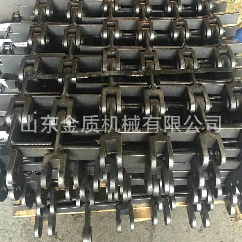 工业矿业埋式刮板输送机配件链条多规格 工业传动链模锻链条