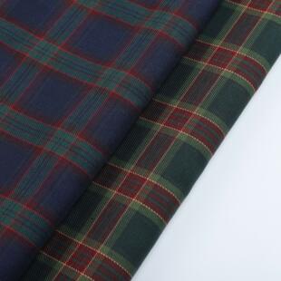 全涤色织斜纹格子JK制服百褶短裙蝴蝶领结英伦风休闲套装时装布