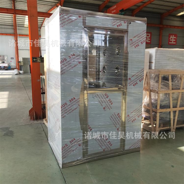 不锈钢风淋室车间改造双吹智能感应风淋通道全自动除尘单人风淋室