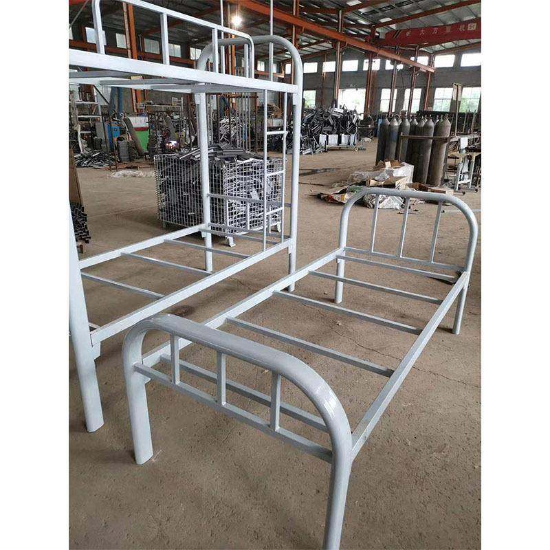 生上下铺床公寓床员铁CPM工艺宿舍铁床厂家直销双层单人铁学床可