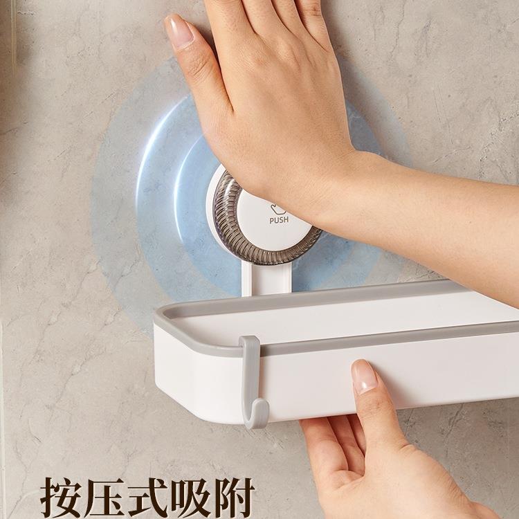 物卫生打间置架浴室吸盘墙上收纳卫QID生间厕所专用免孔壁挂架