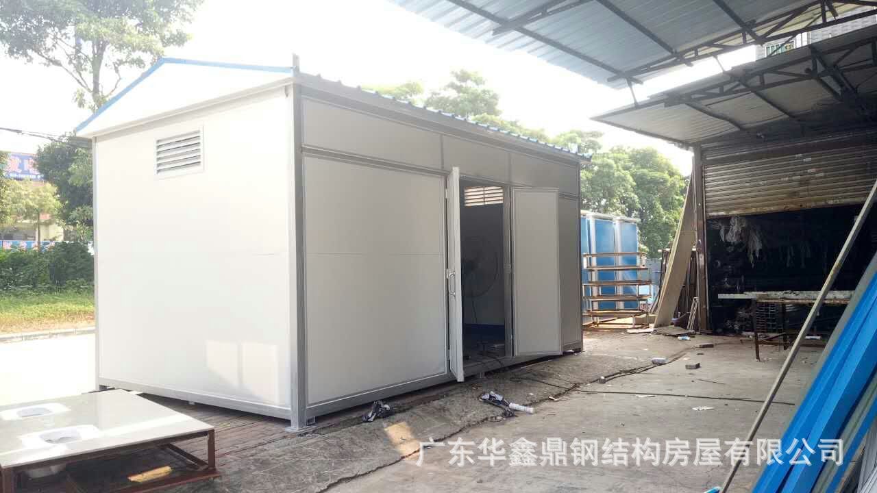 装配式移动公厕智能分类垃圾桶