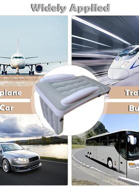 婴儿IRJ充气童垫儿汽车后排折叠车载垫床户外加旅行厚植绒气垫