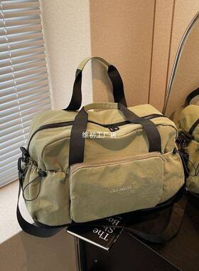 手提便可扩展旅行短包大量途出差JQN行容李袋单肩收轻纳包折叠健