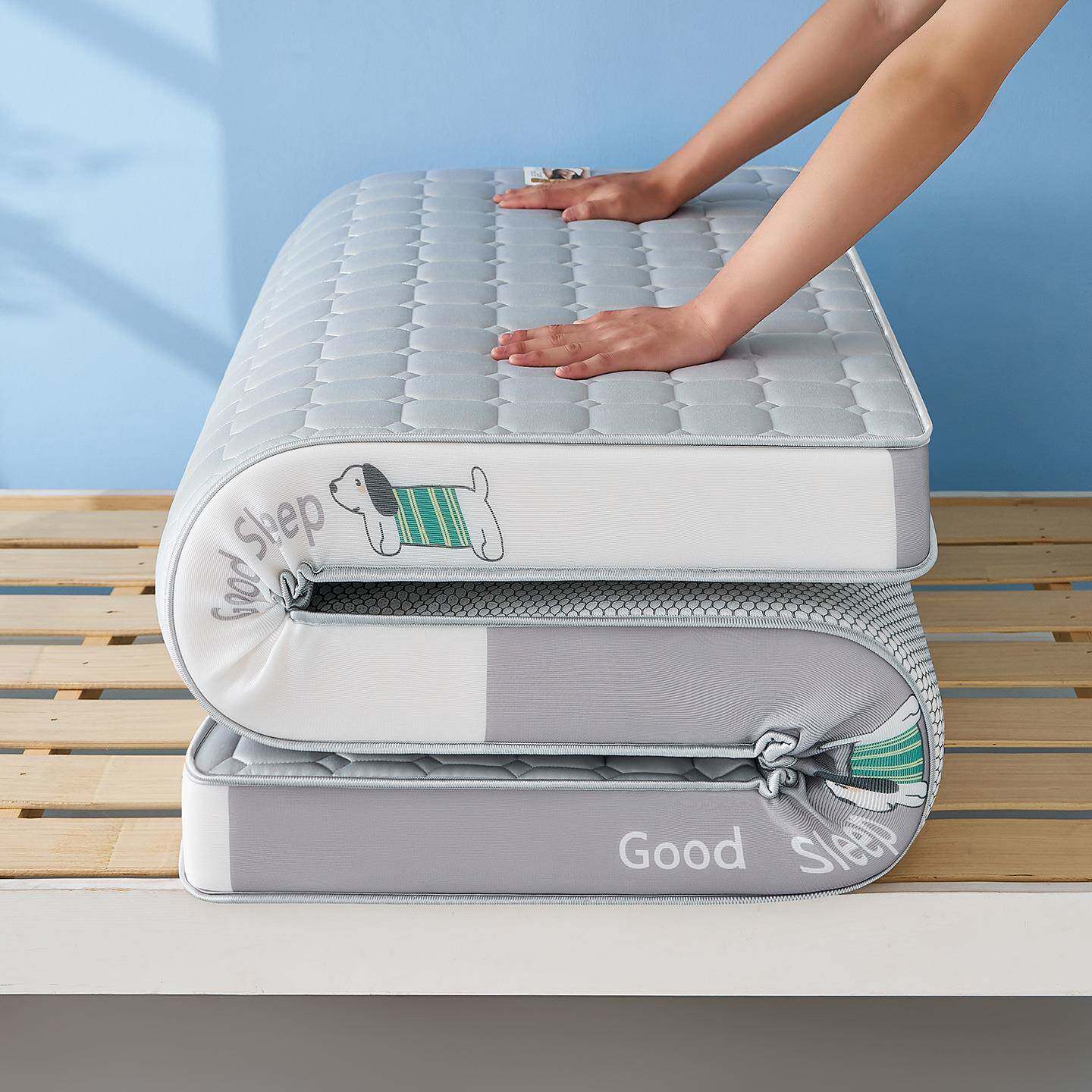 2025新WVM款乳片床垫学生舍上胶下铺床加厚垫子.9m可折宿叠抗压0