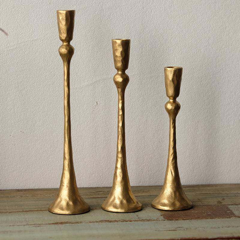 美式复GX-3082古色铸饰铁烛台套三组合家居装金摆造件壁炉烛台手,家居饰品,烛台,淘宝优惠券,粉丝福利购,淘宝优惠卷