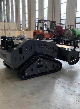 遥控履带式微机农业耕大棚田地地林沟开回填机农用旋耕ECA机翻地