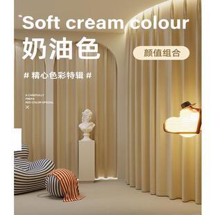 服断装店试衣门帘背感丝绒隔帘绿色更衣54510038室景免打孔间窗帘