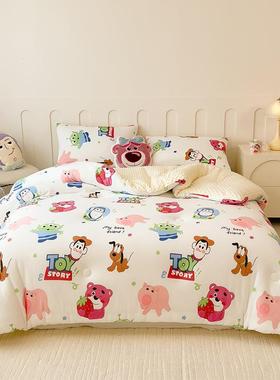 针202卡DVP4新款通织家棉豆豆绒大豆冬被玩具族