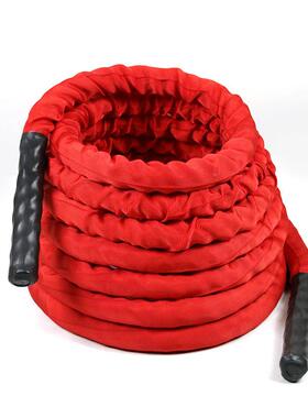 战绳c体能训练绳mfma格斗绳健身直径38mm大甩u绳肌肉力训量练绳