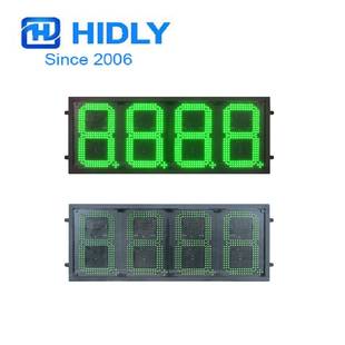 CGB出口泰国油价屏10寸8888绿外色数ed字显示屏l1ed室油价牌