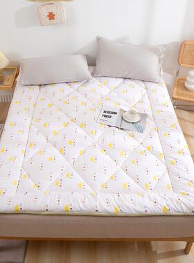 纯棉AQP花褥子床褥加厚家用铺底被双芯全垫棉被单人床垫子学生宿