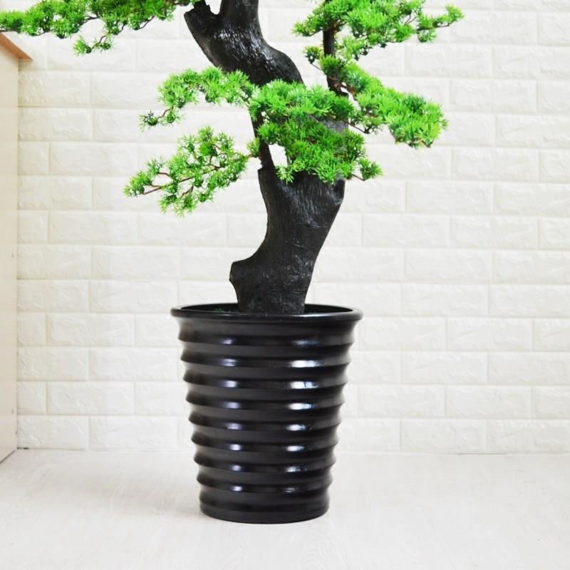 直销绿植假树厅场松树迎客型松仿真MSZ大落地盆栽家居客商酒店装