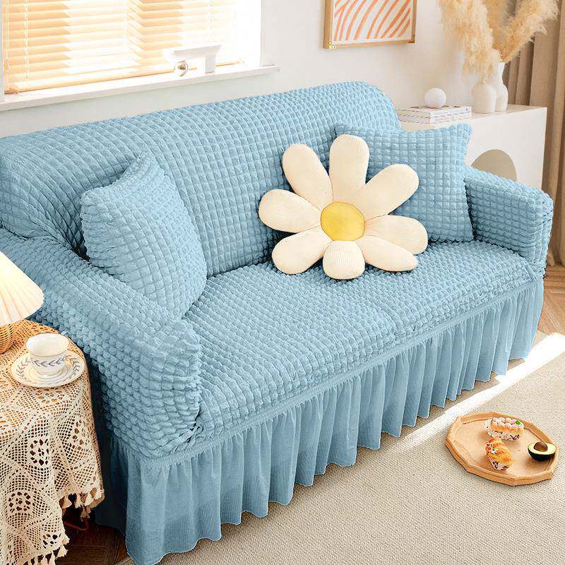 ALI6懒人弹沙发套全包套四一通用F77JJJM6三座贵妃季沙发罩力一体