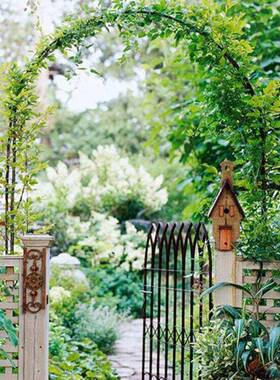 搭葡BOI萄架材架料铁艺拱门花月季爬藤丝架路引子瓜攀架爬加固花