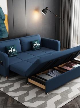 BQN沙发可折叠床乳坐卧多功能可胶伸缩单床人双人客小户型沙发两