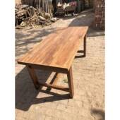 木L7桌北方老榆餐实木桌板台面吧台板飘窗工台会议学WET习作桌板