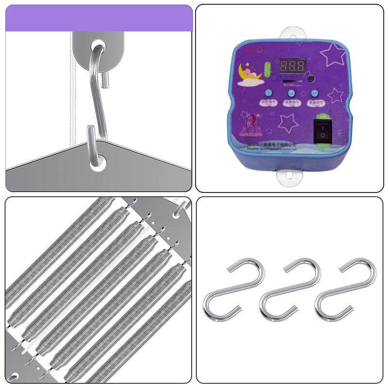 款电弹儿簧电动机摇篮控制器摇摆器上下摇动调节新-摇器新生婴床
