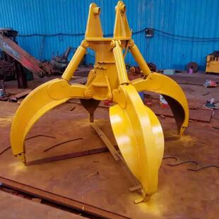 多CFA瓣梅花抓抓挖旋转5瓣机莲花抓力强抓多瓣抓摇摆式 莲花抓