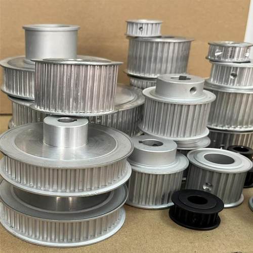 铝材质制作零5m套同步轮KUU组合工业传动轮铝合金同步带8m多件规