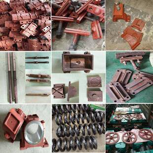 选矿摇床配件易损件上下套泵瓦铜油/管撑板连接油器往复杆