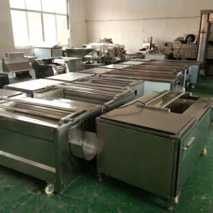 海清蛎毛辊除质设洋WKY姜毛刷除泥清洗机烧羊备头杂凹式 洗设备