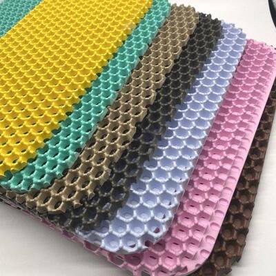 现货EVA汽垫车垫菱形片材蜂脚窝孔状猫材砂ENT垫宠物控砂EVA料