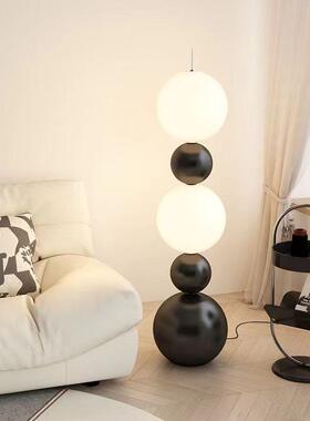 设计师简15909约现房卧间糖葫芦落地灯网红室客厅沙旁立式饰装灯