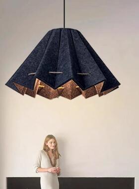 设师工程吸办24321音民宿国外厅餐厅公室样板房展厅客毛毡吊计灯