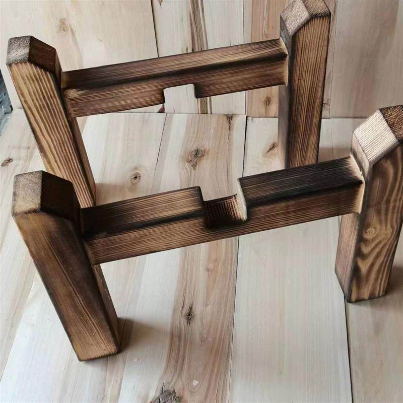 榫卯樟子缸松实木十EPU字木架鱼底座水缸磨座盘支座架花盆底酒坛,橡塑材料及制品,工业陶瓷,淘宝优惠券,粉丝福利购,淘宝优惠卷