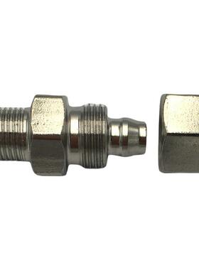 不锈钢快接头头39093拧飞速锈接尼龙管接头不钢接头