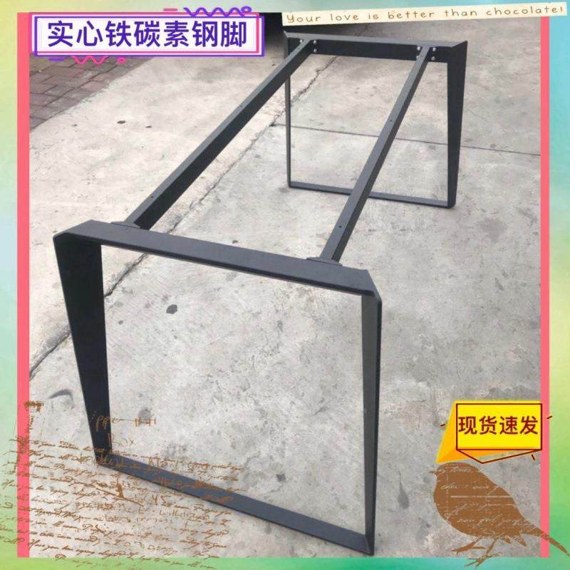 桌意式板餐桌腿1支架办公桌腿实木书岩支石撑架大理餐台桌脚桌子