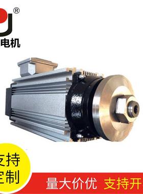 电三相交流切割电动BDL机高速精密主夹锯轴片电马达高切速锯雕铣