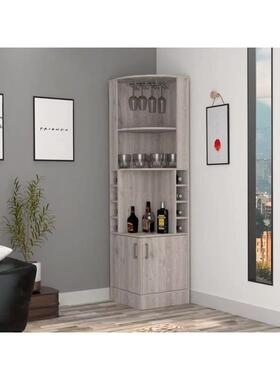 室角柜墙角柜UXK三角形木实边角转客角置物柜靠墙厨房卧玻厅酒柜