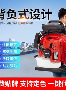 火直销力灭机背负式汽油吹风机QKA大棚枣吹雪机道路清扫鼓风风机