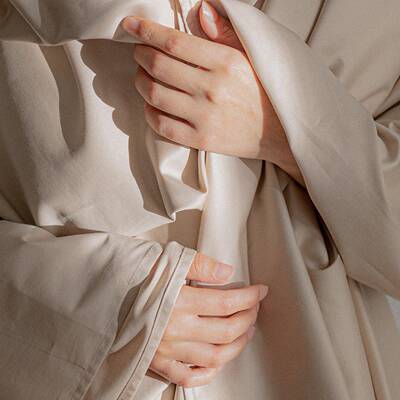 高支10纯棉色贡缎长绒棉床F9685TST单单件简0约纯笠罩床垫保护床