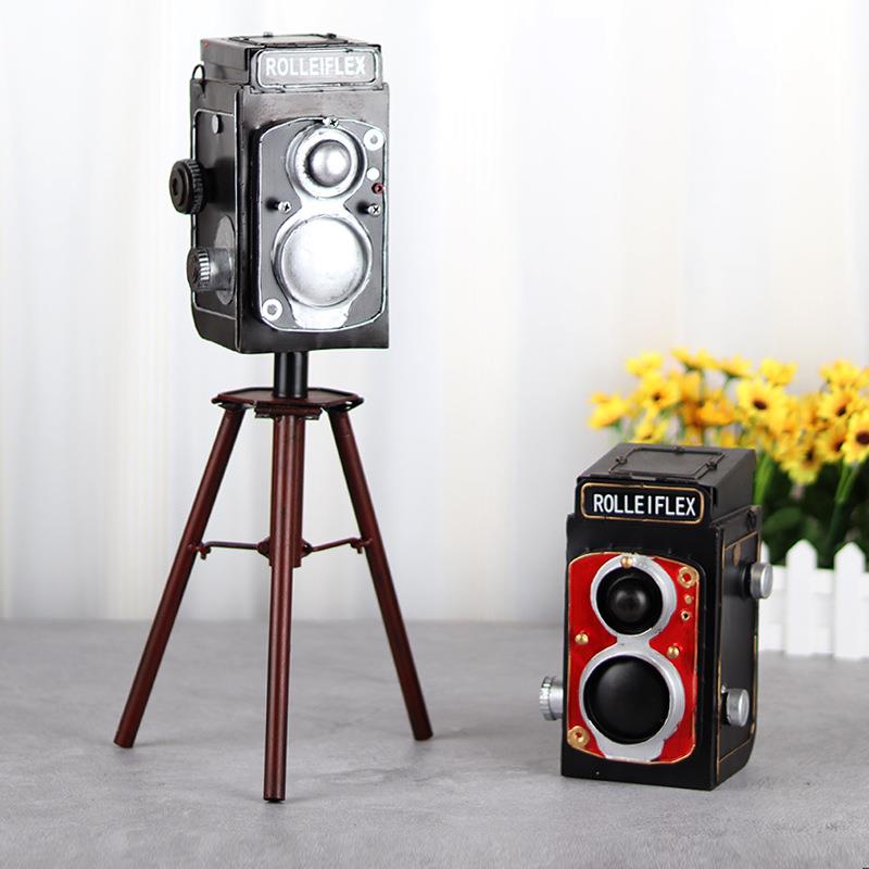 仿真100老式相机列模型7080年老物件复古代怀旧橱窗陈装道具饰品