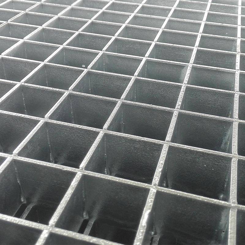 锁插258炼接型钢格栅板抗压插接格板钢耐踩提厂热镀锌钢格栅强板